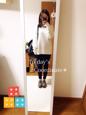 ni-ka☆さん（レディース・153cm）の冬コーディネート