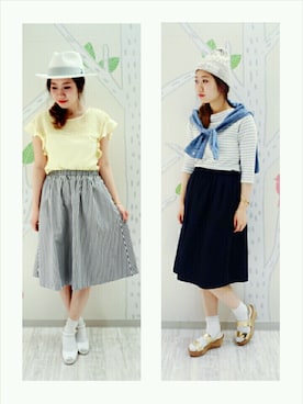 Mukuさん（レディース・160cm）の春コーディネート