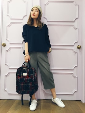 Mukuさん（レディース・160cm）の秋コーディネート