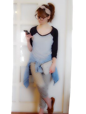 「reefur」｜「アイテム（財布/小物）」を使った、puさん（レディース・160cm）の春コーディネート