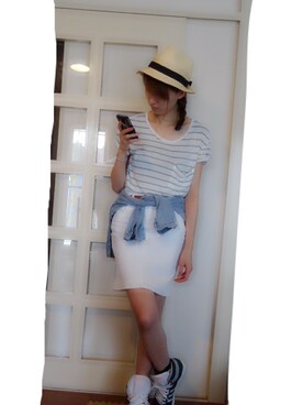 puさん（レディース・160cm）の夏コーディネート