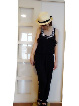 puさん（レディース・160cm）の夏コーディネート