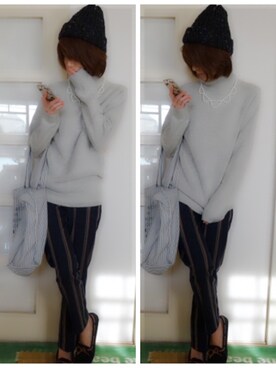 puさん(レディース・160cm)の冬コーディネート