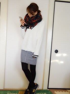 puさん（レディース・160cm）の冬コーディネート