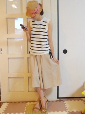 puさん（レディース・160cm）の夏コーディネート