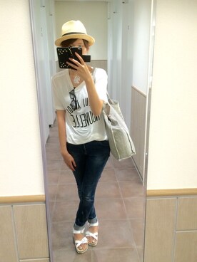 puさん（レディース・160cm）の夏コーディネート