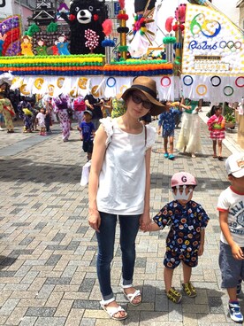 puさん（レディース・160cm）の夏コーディネート