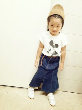 R♡Rさん（キッズ・100cm）の夏コーディネート