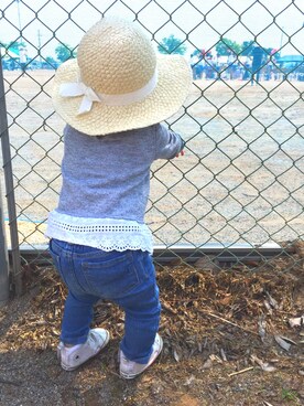 R♡Rさん（キッズ・80cm）の春コーディネート