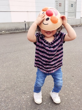 R♡Rさん（キッズ・80cm）の春コーディネート