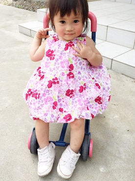 R♡Rさん（キッズ・80cm）の夏コーディネート