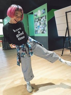 「アイテム（その他）」を使った、欣欣さん（レディース・150cm）の秋コーディネート