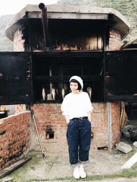 「アイテム（その他）」を使った、欣欣さん（レディース・150cm）の冬コーディネート