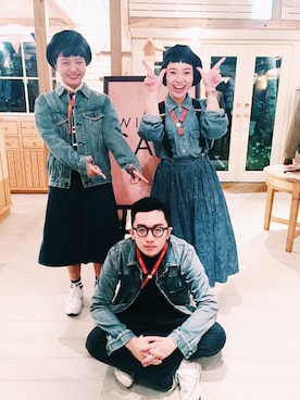 「アイテム（その他）」を使った、欣欣さん（レディース・150cm）の冬コーディネート