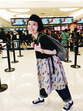 「アイテム（その他）」を使った、欣欣さん（レディース・150cm）の冬コーディネート