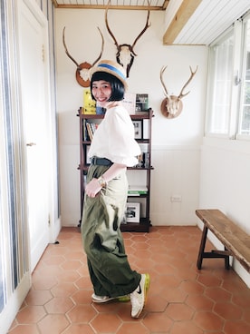 「アイテム（その他）」を使った、欣欣さん（レディース・150cm）の春コーディネート