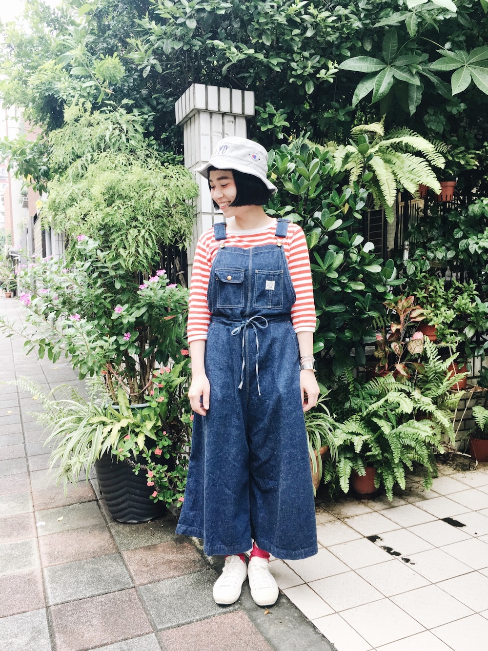 orSlowのつなぎ/オールインワンを使った人気ファッション