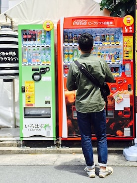 「TIMBUK2（ティンバックツー）のアイテム」を使った、滚纶さん（メンズ・171cm）の夏コーディネート