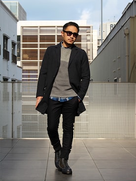 VANKERCLOSETさん（メンズ・165cm）の冬コーディネート