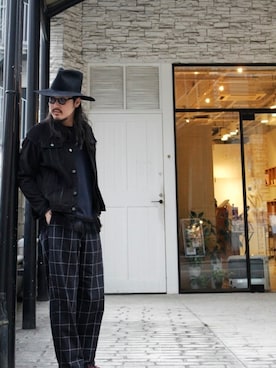 「アイテム（その他アウター）」を使った、VANKERCLOSETさん（メンズ・184cm・20代）の冬コーディネート