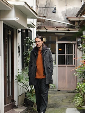 「superNova.（スーパーノヴァ）のアイテム」を使った、VANKERCLOSETさん（メンズ・184cm）の冬コーディネート