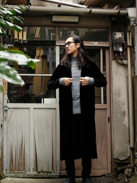 「アイテム（その他アウター）」を使った、VANKERCLOSETさん（メンズ・184cm・20代）の冬コーディネート