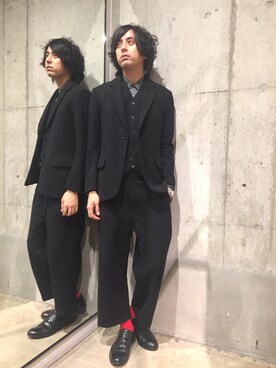 「Johnbull Private labo（ジョンブルプライベートラボ）のアイテム（テーラードジャケット）」を使った、kosukeさん（メンズ・180cm）の秋コーディネート