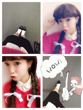 「ORiental TRaffic(ORiental TRaffic)」｜「アイテム（ハンチング/ベレー帽）」を使った、鍵本 美緒さん（レディース・163cm）の秋コーディネート