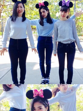 矢部ユウナさん（レディース・153cm）の冬コーディネート