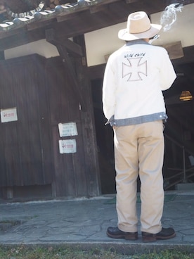 「SNOID（スノイド）のアイテム」を使った、y.tさん（メンズ・170cm）の秋コーディネート