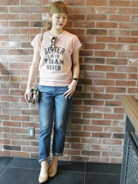 asanoさん（レディース・158cm）の夏コーディネート