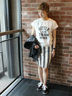 asanoさん（レディース・158cm）の夏コーディネート