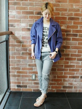 asanoさん（レディース・158cm）の春コーディネート