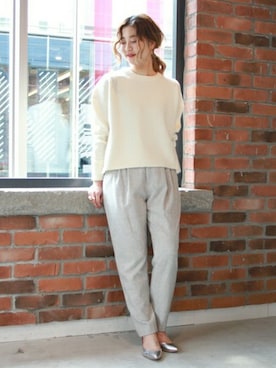 asanoさん（レディース・158cm）の秋コーディネート