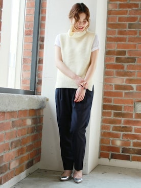 asanoさん（レディース・158cm）の秋コーディネート