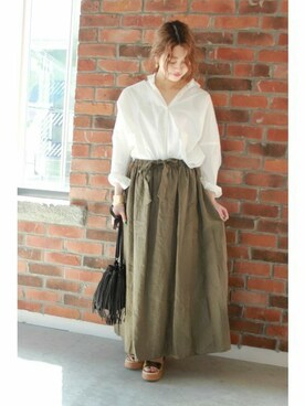 asanoさん（レディース・158cm）の春コーディネート