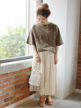 asanoさん（レディース・158cm）の春コーディネート