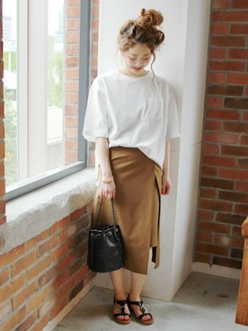 asanoさん（レディース・158cm）の春コーディネート