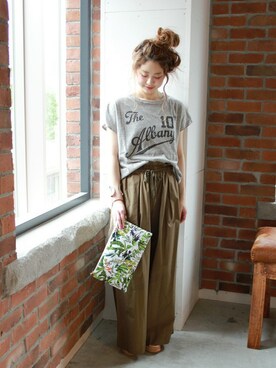 asanoさん(レディース・158cm)の春コーディネート