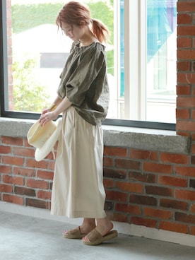 「スカーチョ」｜asanoさん（レディース・158cm）の春コーディネート