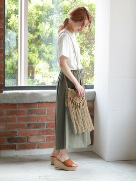 asanoさん（レディース・158cm）の春コーディネート