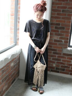 asanoさん(レディース・158cm)の夏コーディネート