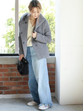 asanoさん（レディース・158cm）の秋コーディネート