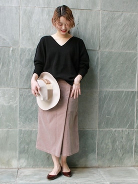 asanoさん（レディース・158cm）の秋コーディネート