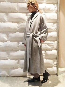 asanoさん（レディース・158cm）の冬コーディネート