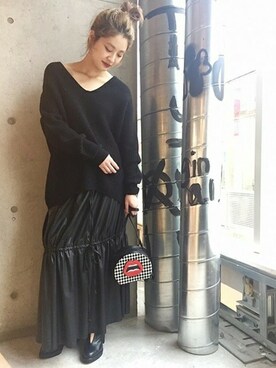 asanoさん（レディース・158cm）の冬コーディネート