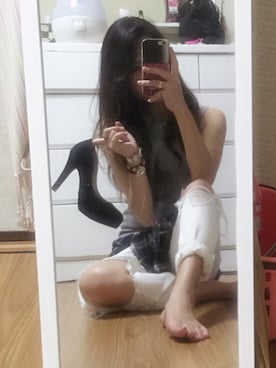 プチプラ★くまさんさん(レディース・149cm)の秋コーディネート