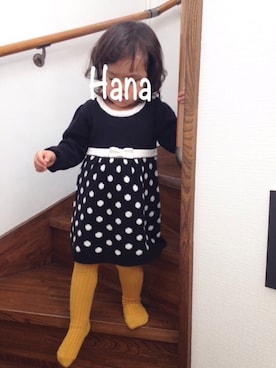「1辛」｜Hanaさん（キッズ・90cm）の秋コーディネート