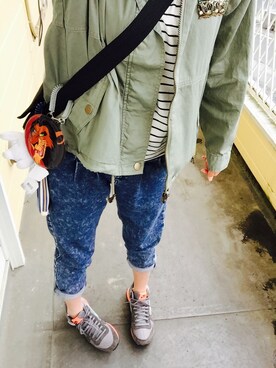 「tiptop」｜リーやんさん（レディース・158cm）の春コーディネート