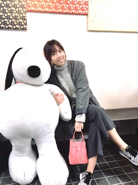 「Nike flyknit」｜つばめさん（レディース・163cm）の秋コーディネート